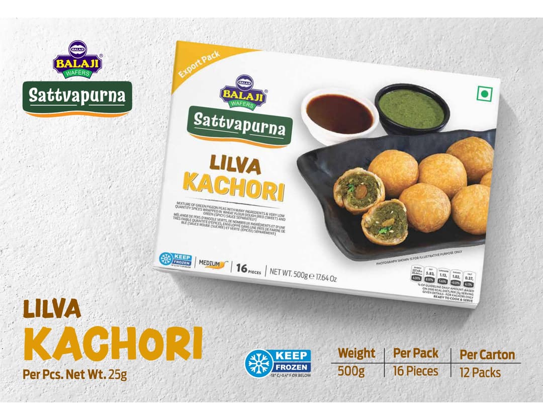 Lilva Kachori (Sattvapurna)