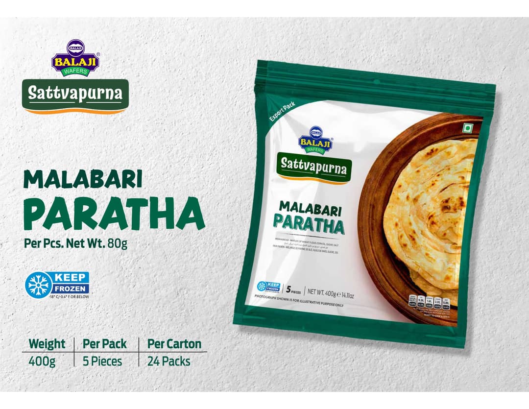 Malabari Parotha (Sattvapurna)